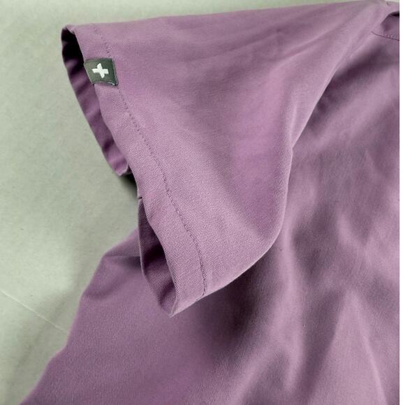Figs Casma T Scrub Top Lavender Purple S - Picture 6 of 7